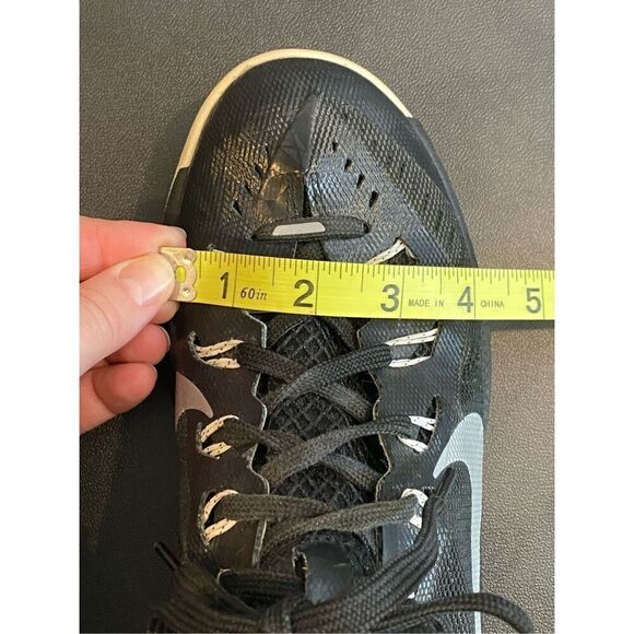 Nike Hyperdunk TB 2014 Black Silver 653484-001 Basketball Shoes Women Size 9 - Picture 9 of 11